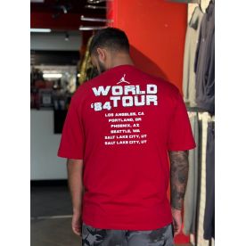ФУТБОЛКА M J NC WORLD TOUR SS CREW 