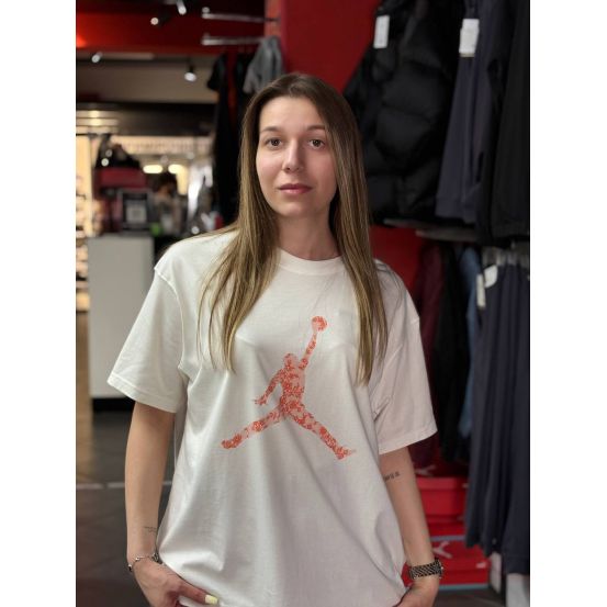 ФУТБОЛКА Air Jordan Brk Ss Gf Gfx Tee Lace Beige 