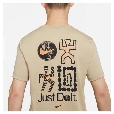 ФУТБОЛКА Nike Dri Fit Just Do It Beige 
