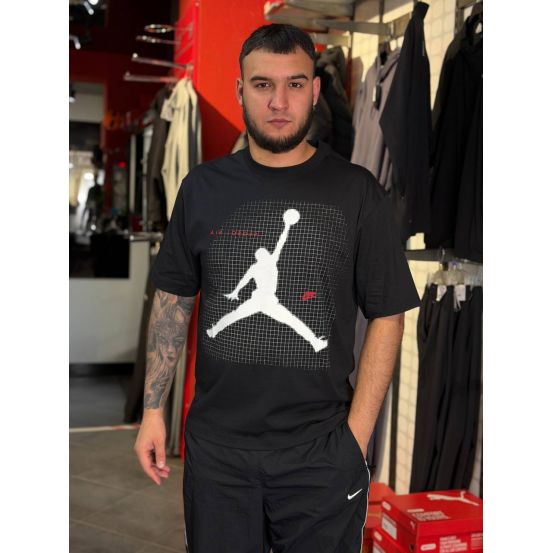 ФУТБОЛКА M J JM BLUR GFX SS CREW 